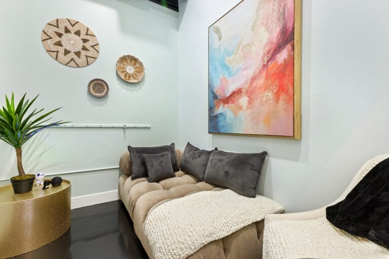 Conscious Health Center Interior room with couch